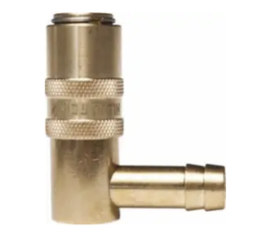 Szybkozłącza do form wtryskowych kątowe 90st. pod wąż