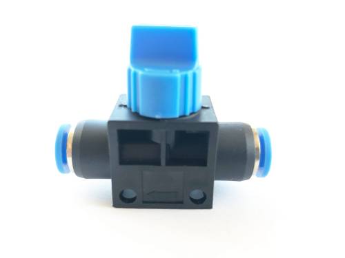 Zawór wtykowy odcinający z odpowietrzeniem- 6mm