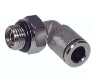 Złączka metalowa kątowa wtykowa G3/8- 10mm