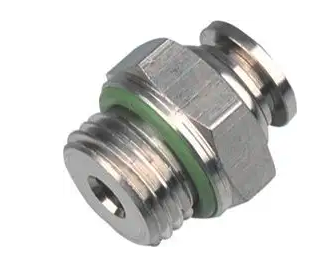 Złączka wtykowa prosta nierdzewna G1/4- 10mm 