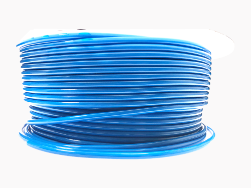 Przewód poliuretanowy PU niebieski 10x6.5mm