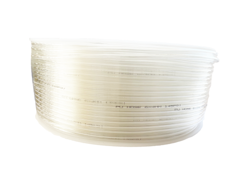 Przewód poliuretanowy PU transparentny 12x8mm
