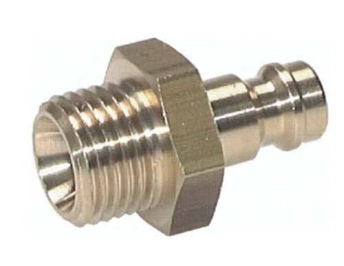 Króciec szybkozłącza DN5 gwint zewnętrzny 1/8"