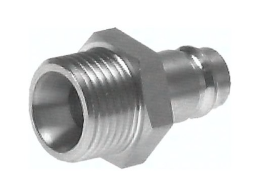 Króciec DN10 z gwintem zewnętrznym 1/2"