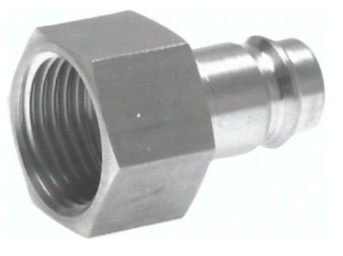 Króciec DN10 z gwintem wewnętrznym 1/2"