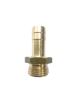 Króciec G1/8" na wąż 9mm 