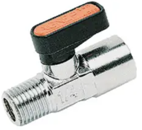 Zawór kulowy mini GZ/GW 3/8"