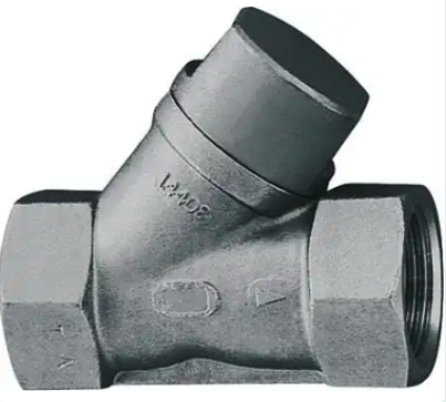 Skośny zawór zwrotny 1.1/2" nierdzewny