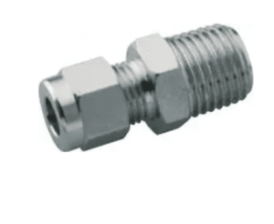 Złączka prosta z pierścieniem zaciskowym R3/8 8mm