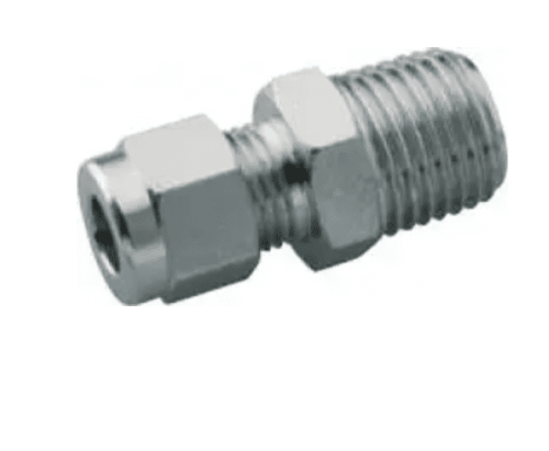 Złączka prosta z pierścieniem zaciskowym R3/8 8mm