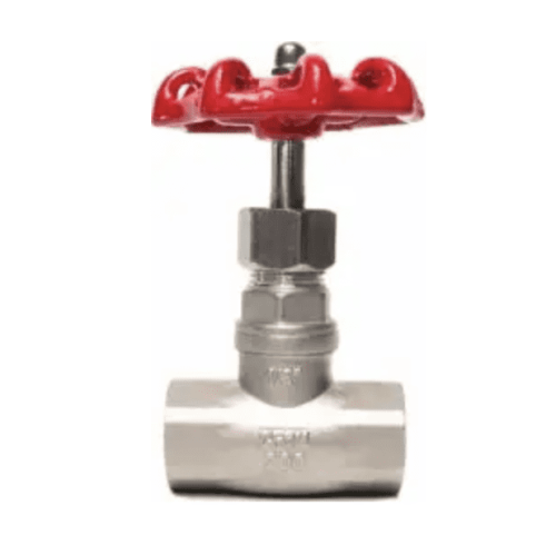 zawór grzybkowy z pokrętłem nierdzewny