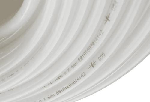 Przewód kalibrowany polietylen PE biały 6x4 mm