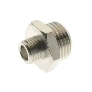 Nypel mosiężny redukcyjny 1/2"-3/4"