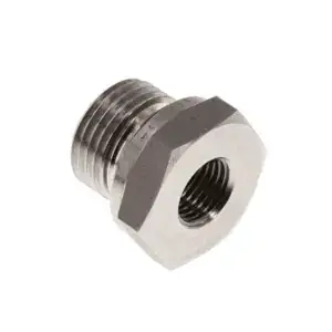 Redukcja wysokociśnieniowa 1/2"-3/8" nierdzewna