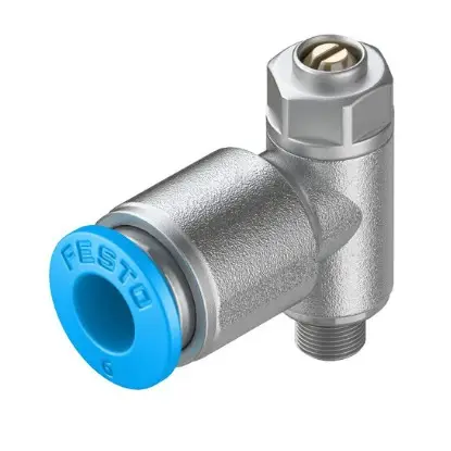 Przejdź do produktu Zawór dławiąco-zwrotny GRLA-M5-QS-4-D