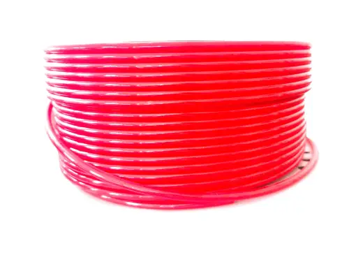 Przewód poliuretanowy PU czerwony  10x6.5 mm