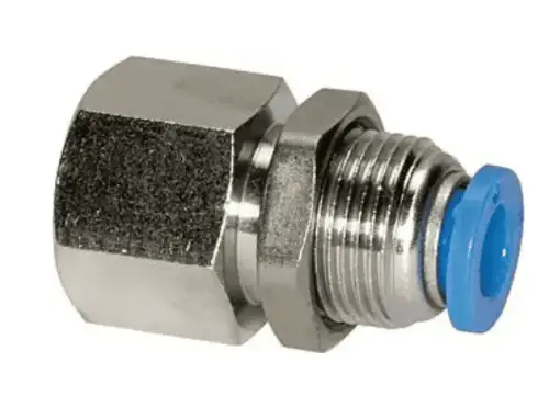 Złączka wtykowa grodziowa GW 1/4"-6mm 